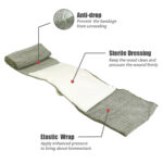 Tactical 4/6" Emergency Bandage – Combat Trauma Wound Dressing - Image 3