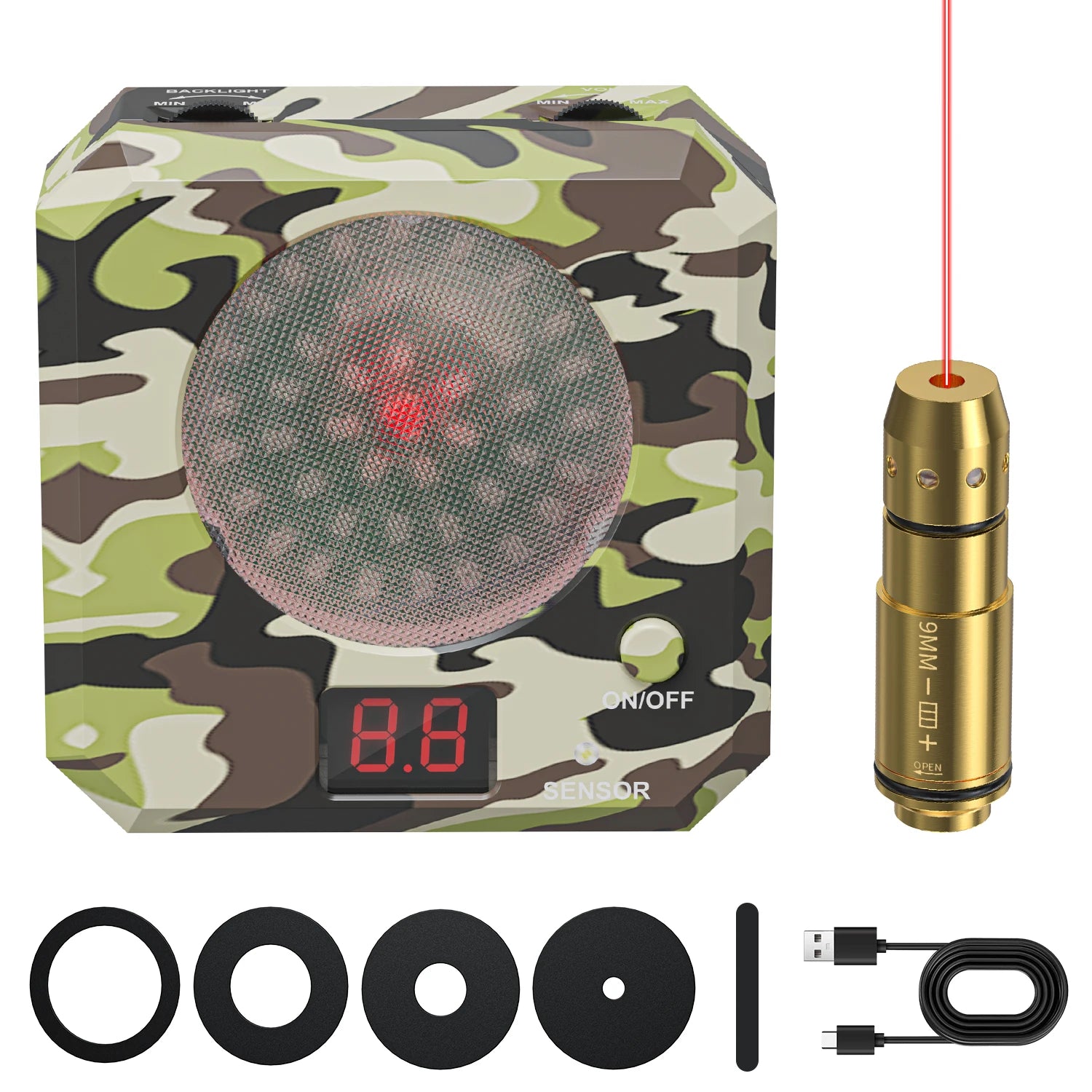 Sb4d5e1c324c34ddd8c7243345ad72882X TacSight™ – Electronic Scoring Laser Target - Infrared Training System - Image 1