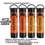 FieldLux™ Pocket Mini Flashlight - Key Chain EDC Light with Magnetic Cap - Image 9
