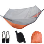 Mosquito Net Camping Hammock – Parachute Nylon Hammock with Insect Protection - Image 14