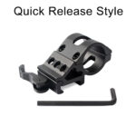TacSight™ Quick Release Offset Flashlight Mount - 25.4mm Picatinny Rail - Image 7