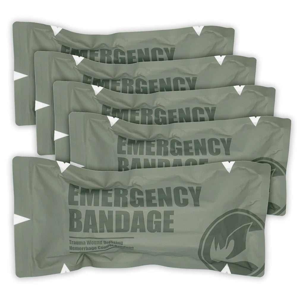 Sbfacf502a83e4f3f948e430a15b4354aS Tactical 4/6" Emergency Bandage – Combat Trauma Wound Dressing - Image 1