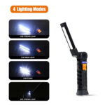 FieldLux™ 10W COB LED Work Light - Rechargeable Tactical Flashlight with Magnetic Base - Image 7