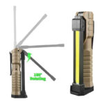 FieldLux™ 10W COB LED Work Light - Rechargeable Tactical Flashlight with Magnetic Base - Image 2