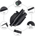Tactical Folding Shovel – Military Entrenching Tool with Pouch - Image 2
