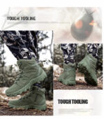 Ranger™ FieldReady Combat Boots – Tactical Hiking Shoes for Outdoor & Hunting - Image 29