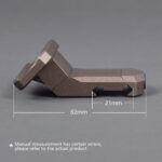 TacSight™ – 35/45° Offset Red Dot Optic Mount – Aluminum Mount for T01 T02 RMR - Image 2