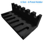 BattleGear™ 4-Slot Pistol Holder Rack - EVA Foam Gun Safe Organizer - Image 7