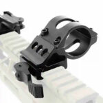 TacSight™ Quick Release Offset Flashlight Mount - 25.4mm Picatinny Rail - Image 3