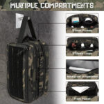 Tactical Toiletry Bag – Waterproof MOLLE Dopp Kit - Image 4