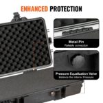 BattleGear™ Tactical Rifle Hard Case - Heavy Duty Long Gun Storage with Wheels - Image 5