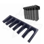 6 Slot Magazine Rack – Wall or Safe Mount Storage System - Image 6