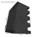 BattleGear™ 4-Slot Pistol Holder Rack - EVA Foam Gun Safe Organizer - Image 5