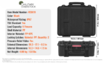 RangeBox™ Hard Pistol Case with Pre-cut Foam Lining - Image 11
