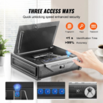 Biometric Tactical Pistol Safe – Steel Quick Access Gun Box - Image 7