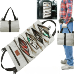 Tactical Roll Up Tool Bag – Canvas Wrench & Gear Organizer - Image 8