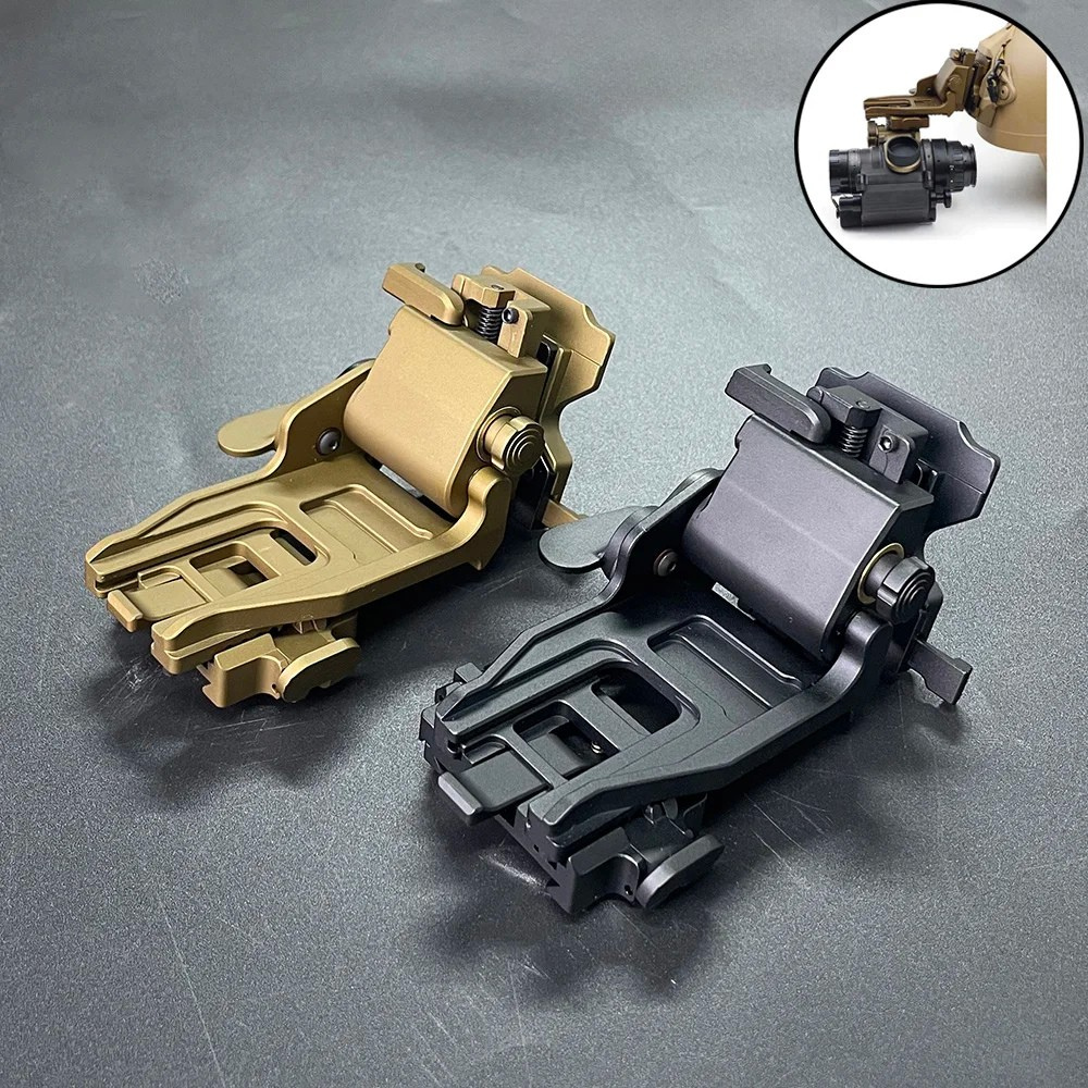 Untitleddesign_6_0a689a95-0b0b-4a05-b23f-510feb6bfbac BattleGear™ – Low Profile NVG Helmet Mount – Flip-Up Dovetail Bracket - Image 1