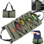 Tactical Roll Up Tool Bag – Canvas Wrench & Gear Organizer - Image 9