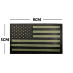 IR Tactical Flag Patch – Infrared U.S. Reflective Patch - Image 12