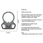 Ambidextrous Sling Mount End Plate AR15 M4 - Image 7