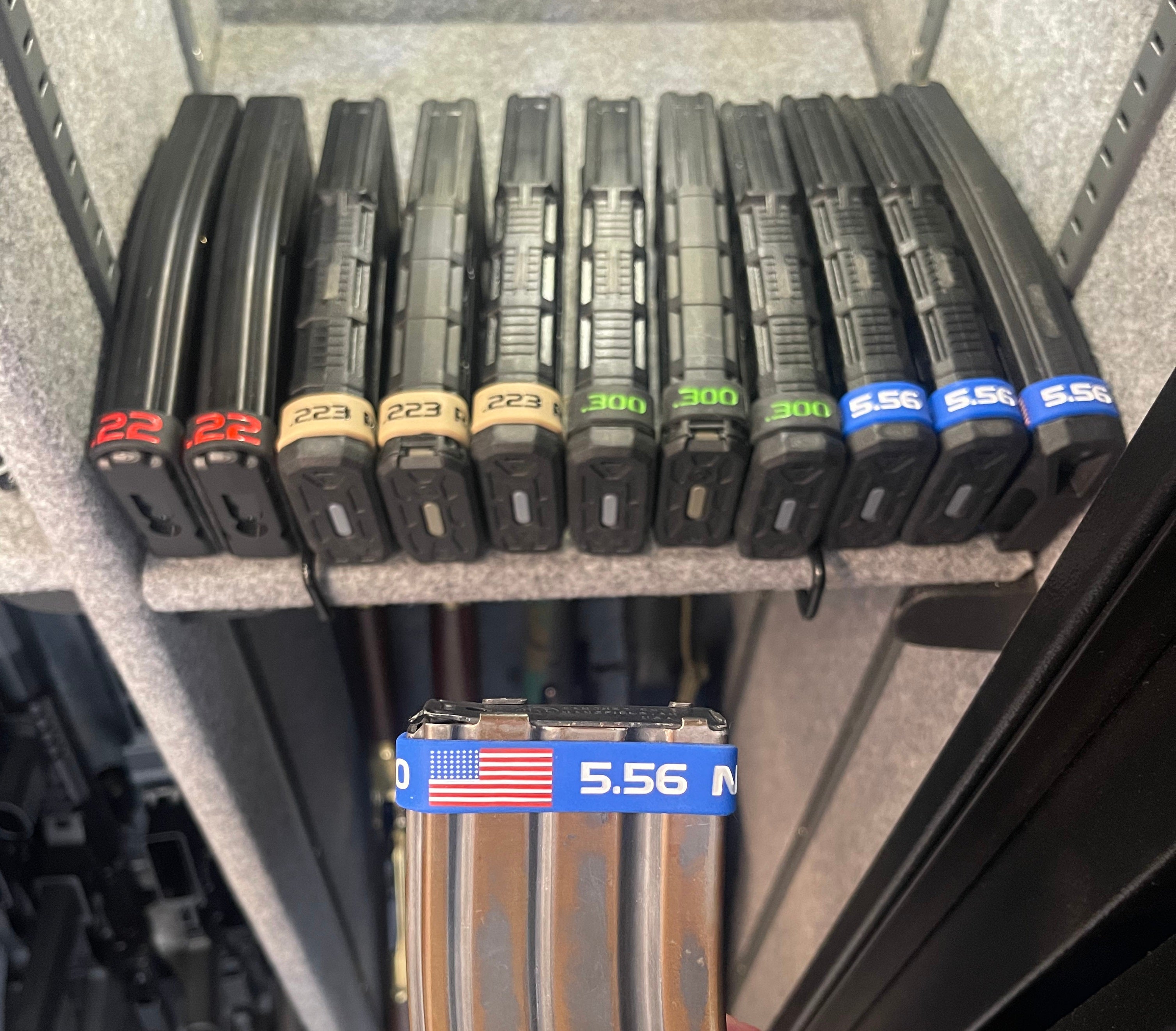 Mag bands in multiple calibers
