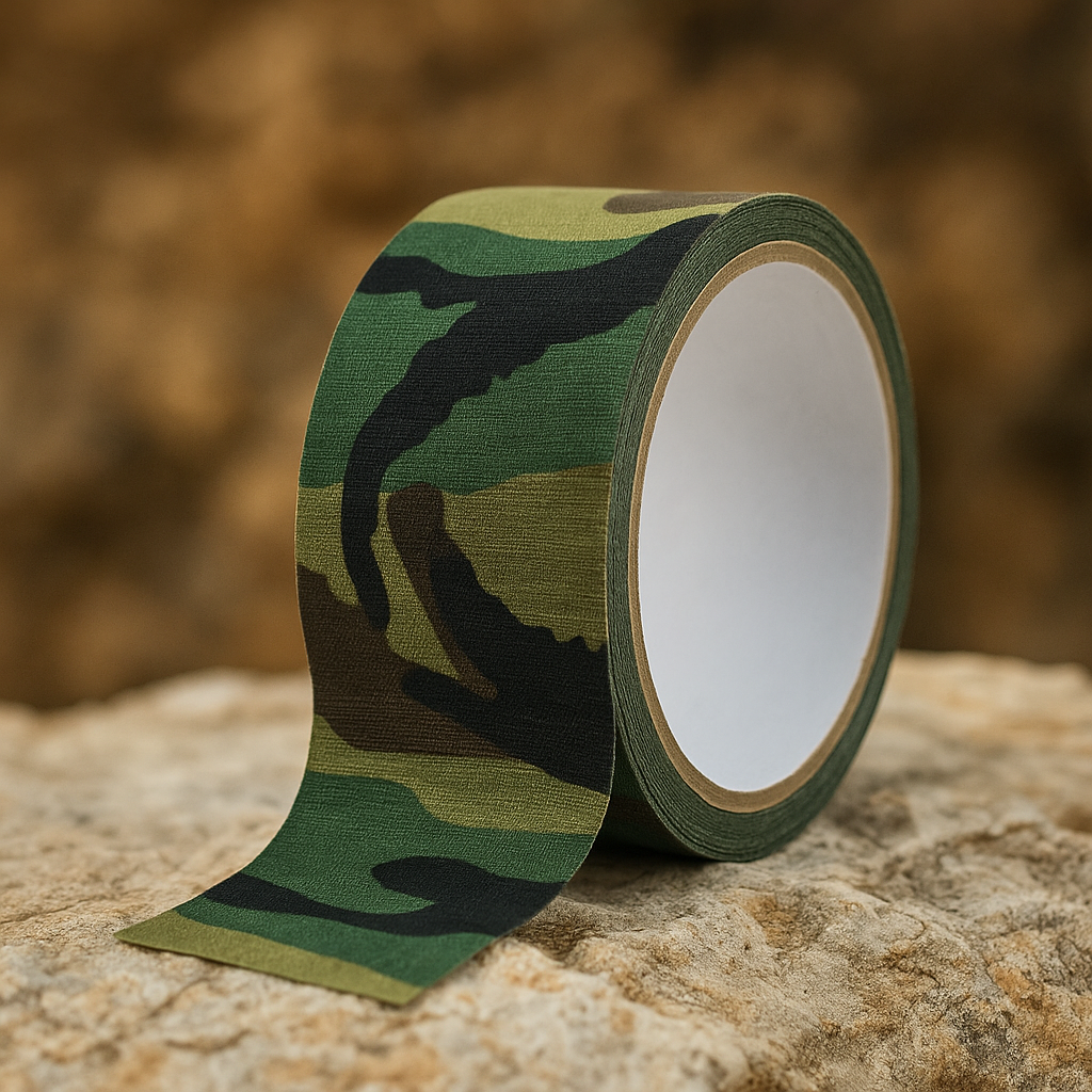 reusable camo wrap for hunting rifles and flashlights