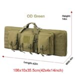 CombatGuard Rifle Carry Bag - 42 Inch Rifle Duffle/Backpack - Image 12