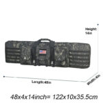 CombatGuard Rifle Carry Bag - 42 Inch Rifle Duffle/Backpack - Image 5