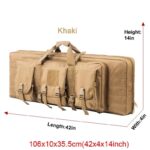 CombatGuard Rifle Carry Bag - 42 Inch Rifle Duffle/Backpack - Image 11