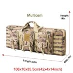 CombatGuard Rifle Carry Bag - 42 Inch Rifle Duffle/Backpack - Image 8
