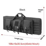 CombatGuard Rifle Carry Bag - 42 Inch Rifle Duffle/Backpack - Image 9