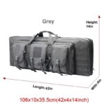 CombatGuard Rifle Carry Bag - 42 Inch Rifle Duffle/Backpack - Image 13
