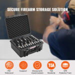 RangeBox™ Hard Pistol Case with Pre-cut Foam Lining - Image 5