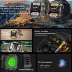 M110 Tactical Smart Watch – Waterproof, Bluetooth, and 110+ Sport Modes - Image 6