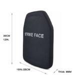 M.O.S Gear – NIJ Level 3A Body Armor Plates – 10" x 12" Stand-Alone Ballistic Panel - Image 5