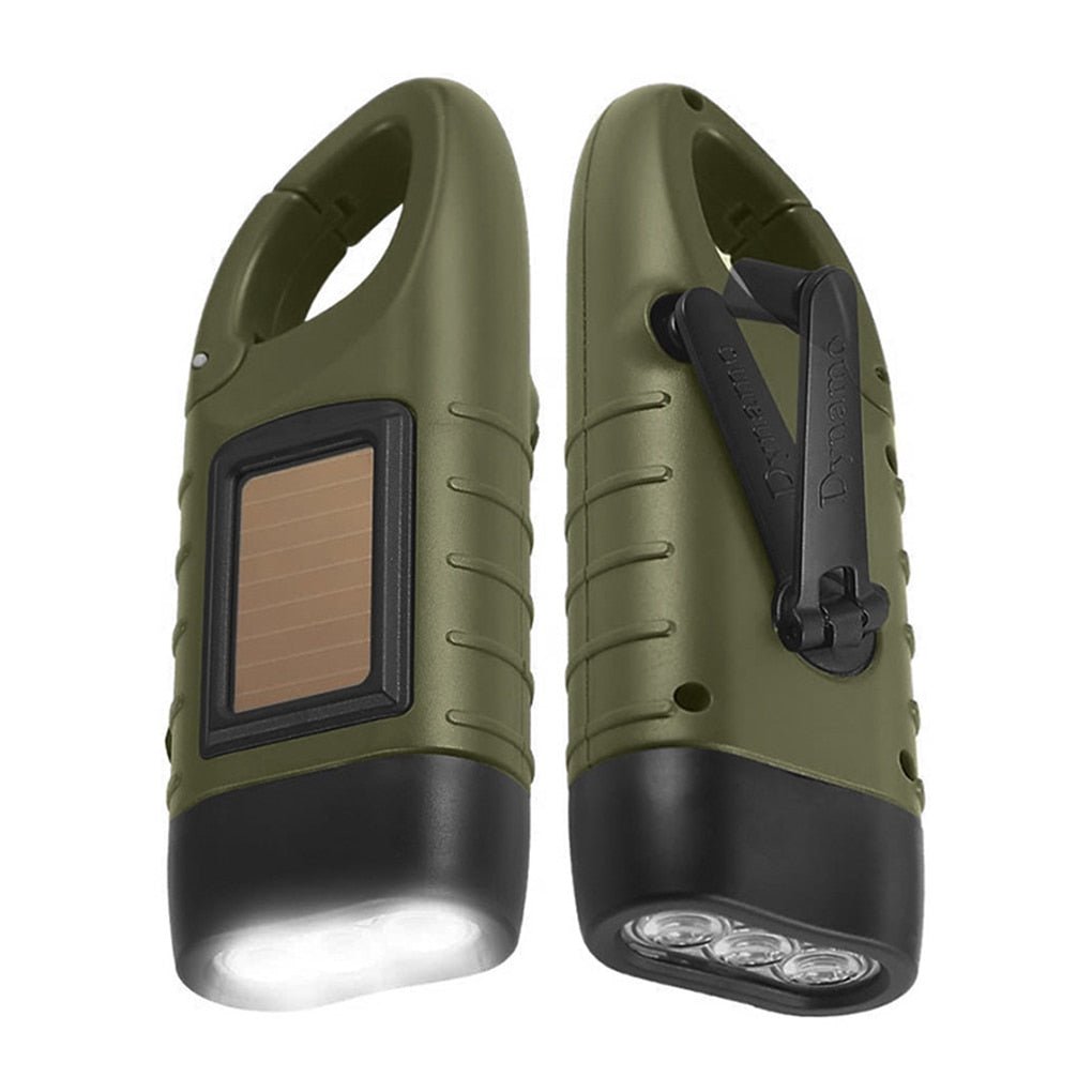 solar-hand-crank-flashlight-803409 Solar + Hand Crank Flashlight - Image 1
