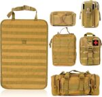 Tactical Backseat Car Organizer + 5 Molle Pouches - Image 6