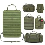 Tactical Backseat Car Organizer + 5 Molle Pouches - Image 7