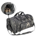 Tactical Duffle Bag With Shoe Compartment