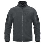 Tactical Fleece Zip-Up Patch Jacket