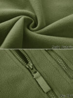 Tactical Fleece Zip-Up Patch Jacket - Image 8