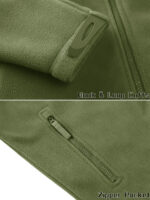 Tactical Fleece Zip-Up Patch Jacket - Image 9